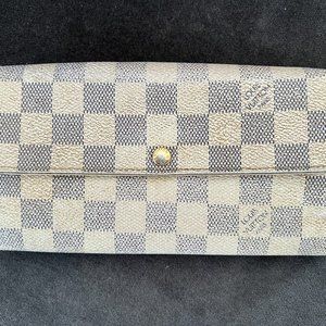 LOUIS VUITTON DAMIER AZUR LONG WALLET